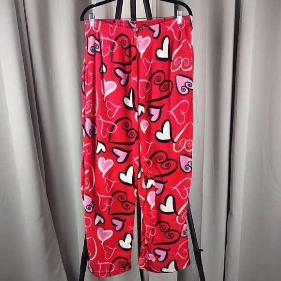 fancy girlz Other - Fancy Girlz Red, Pink, White, Heart Pajama Bottoms. Size L /XL